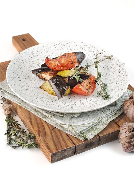 Gotowe danie na talerzu